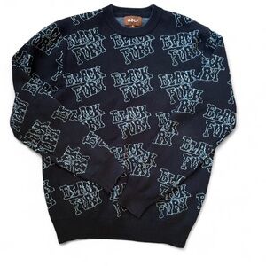 Golf Wang “Black Fury” Jacquard Sweater